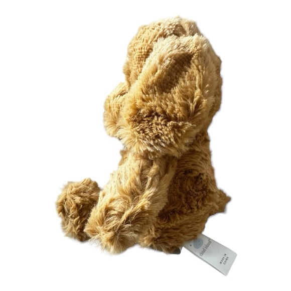 Cloud Island 9” Brown Golden Doodle Puppy Swirled Fur Plush Rattle FREE SHIPPING - Picture 5 of 7